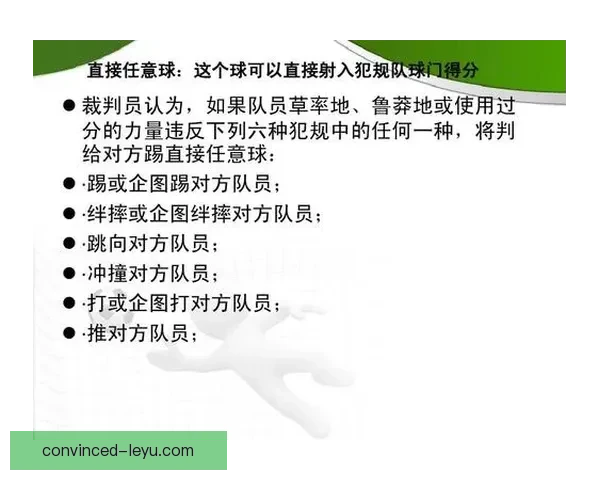 全面解析足球比赛规则与裁判判罚标准全指南