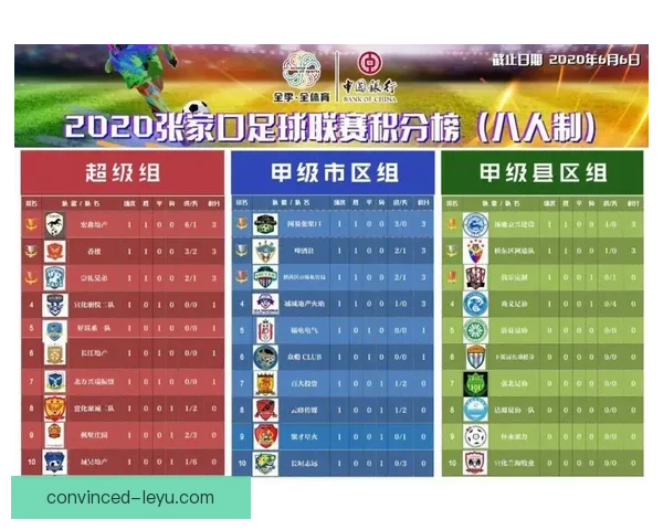 北京足球联赛最新积分排名全面解析及球队战绩对比分析
